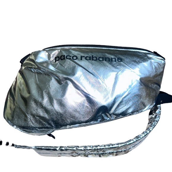 PACO RABANNE Silver Metallic‎ Sling bag - Picture 1 of 9